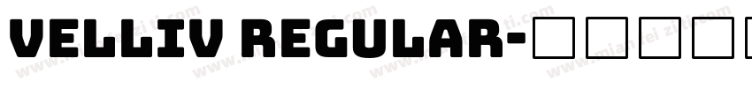 Velliv Regular字体转换